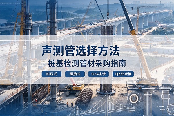 邹平声测管选型标准