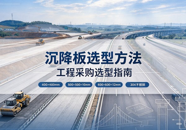 邹平沉降板选择方法