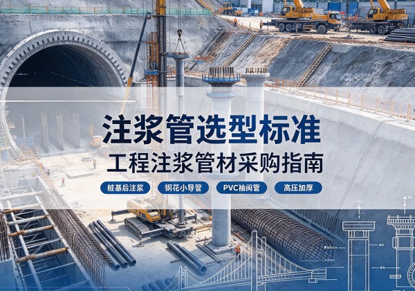 邹平注浆管选型标准